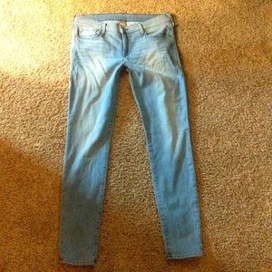 True Religion skinny jeans light wash Stella Made in USA size 32 low rise